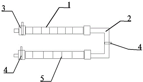 Novel harmful gas absorbing device for experiment