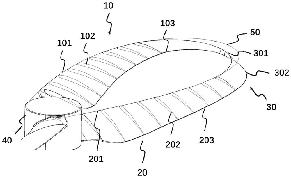 Propeller, power assembly and aircraft