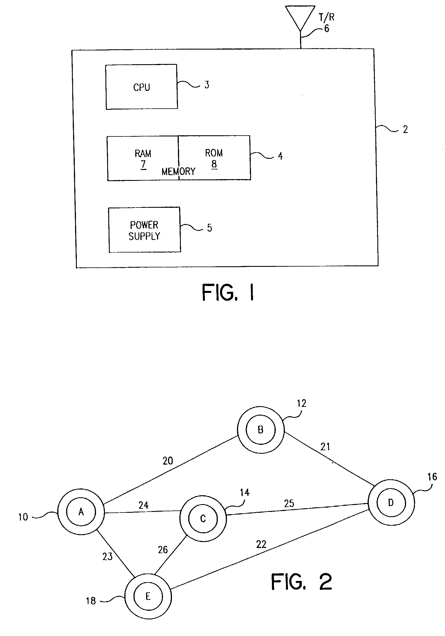Method and apparatus for varying the rate at which broadcast beacons are transmitted