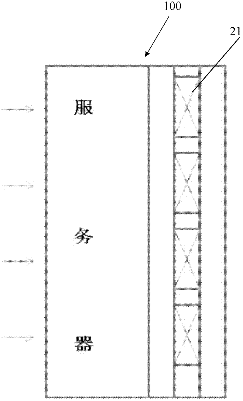 Heat dissipation device for cabinet and method for heat dissipation of cabinet