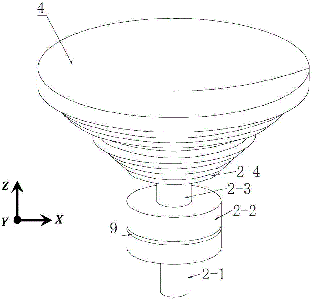 Fractal media resonant antenna used as paraboloidal feed source
