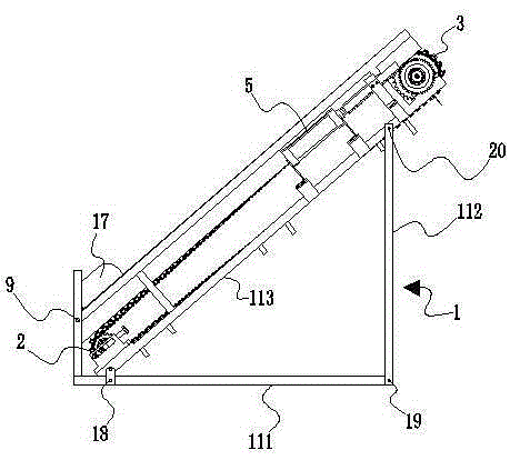 Pipe fitting unloading device and unloading method for malleable cast iron pipe fitting end facing machine
