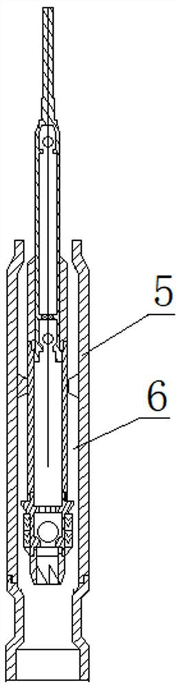 Double-channel steam injection and oil production sand preventing and scale preventing pump