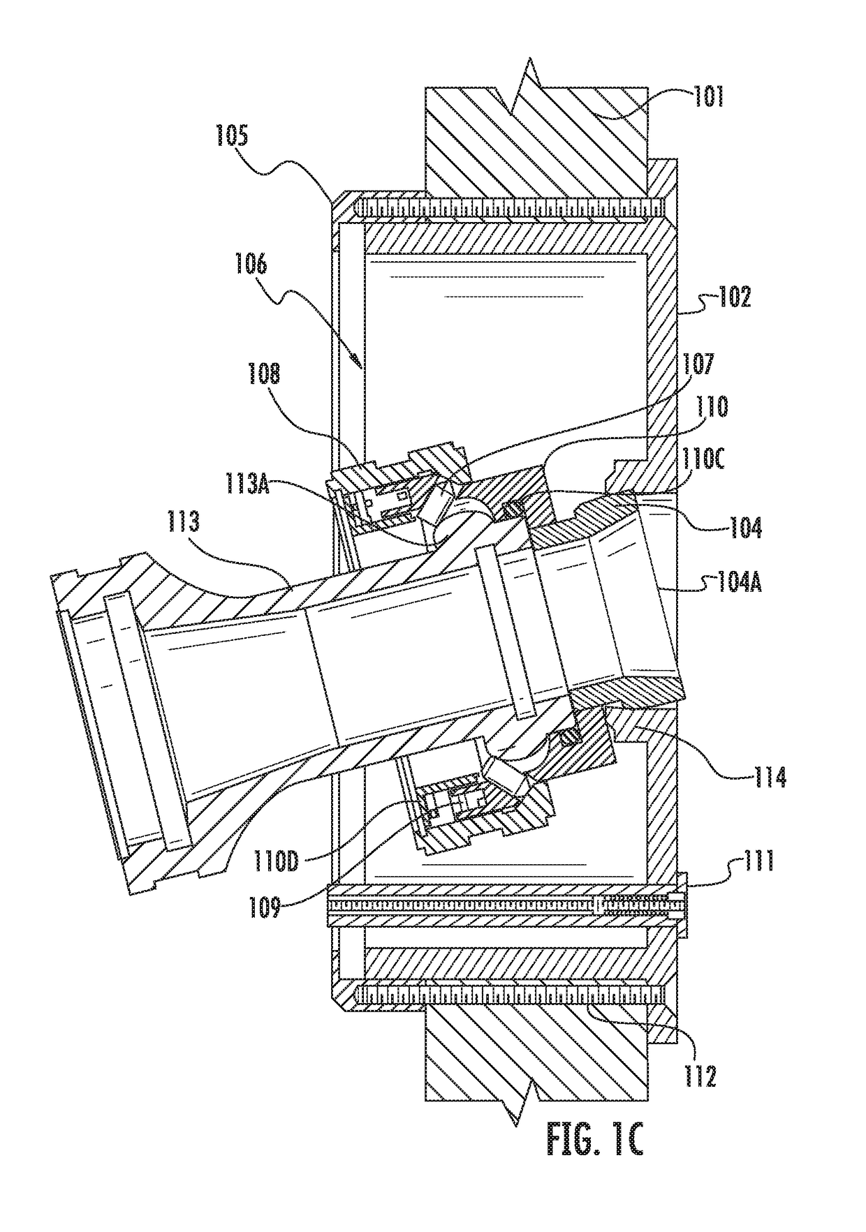 Structurally-installed access device for accepting connection by a fire hose nozzle to introduce firefighting fluid into an enclosed space of a structure