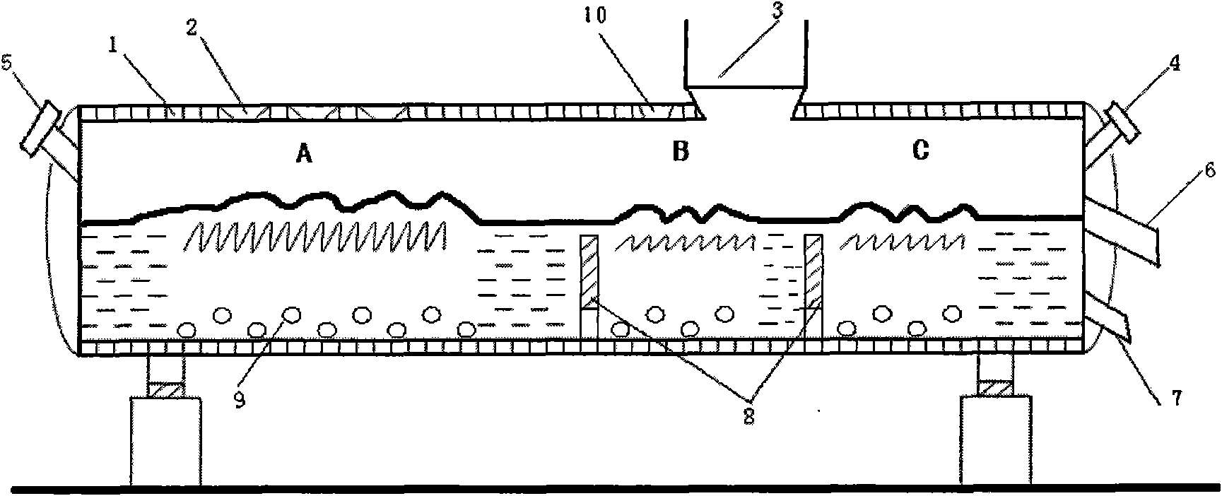 Copper smelting device and process