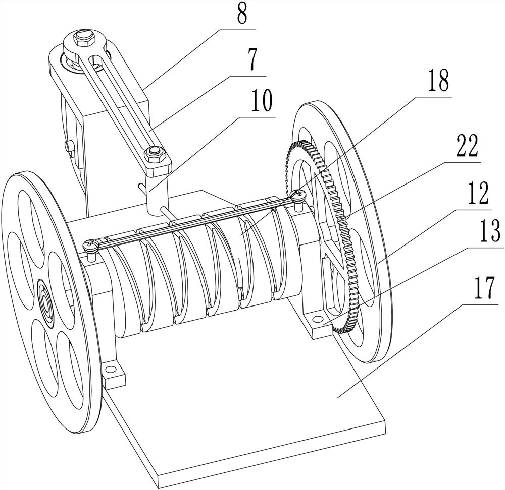 Spiral groove type carbon-free trolley steering mechanism and using ...