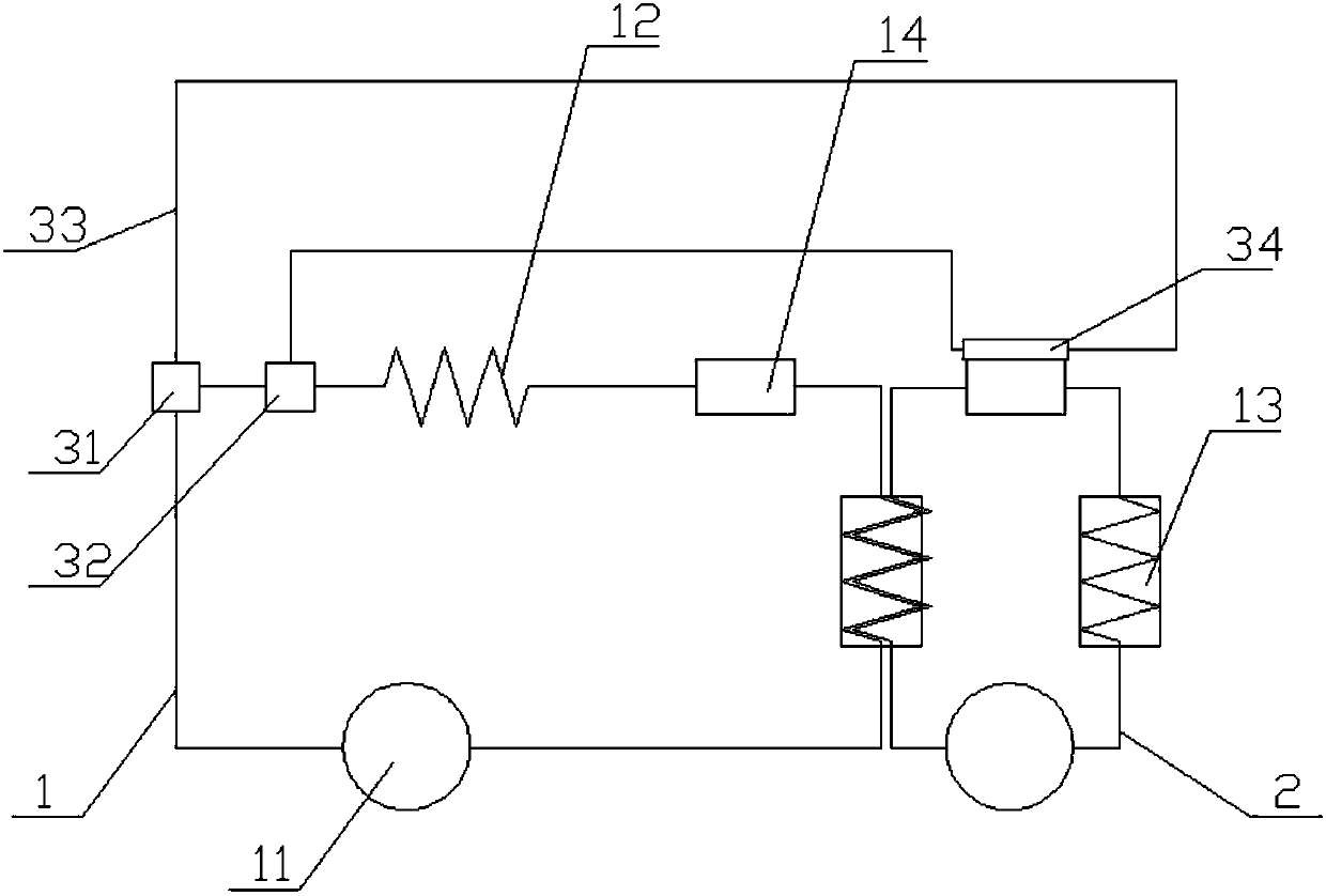 Anti-freezing ultralow-temperature refrigerating system and using method thereof