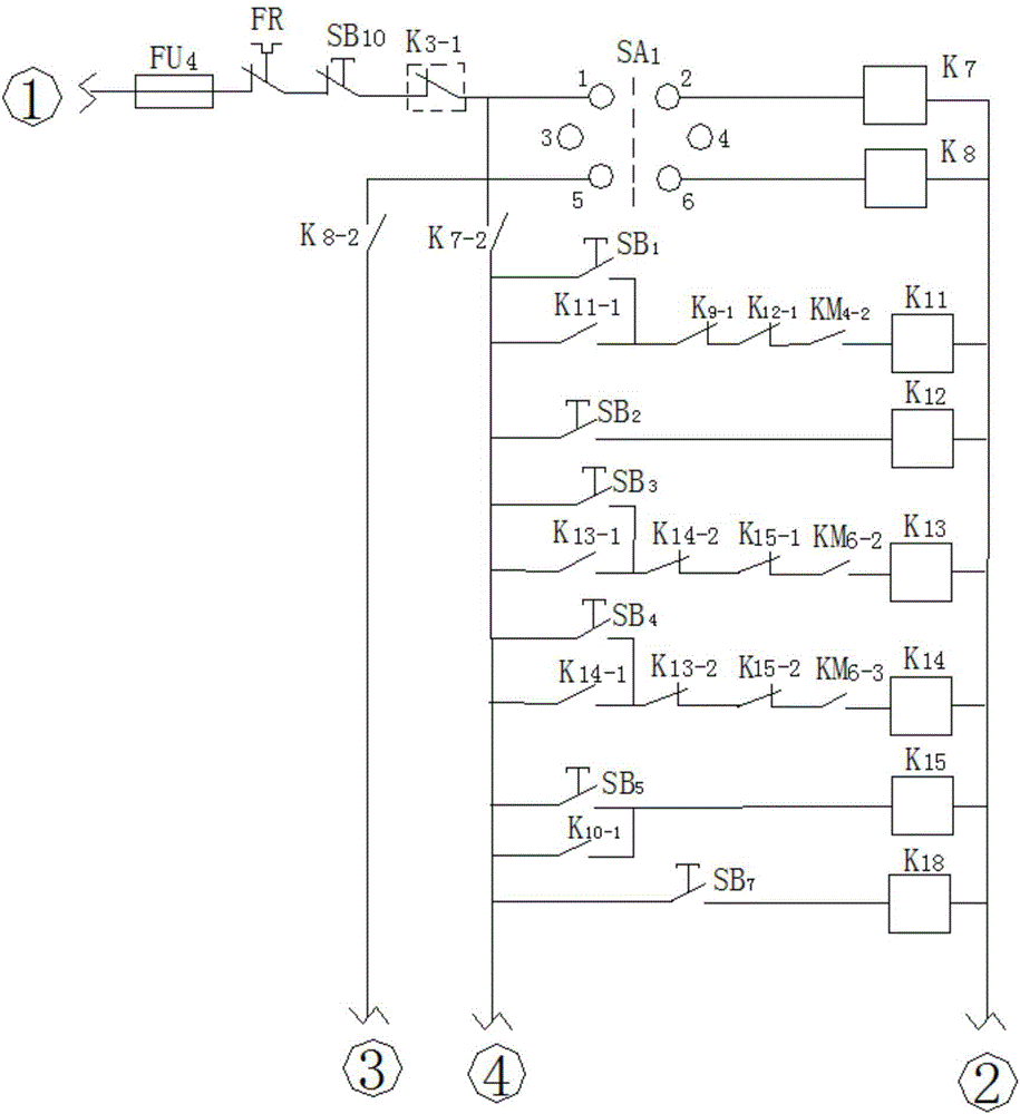 A method and device for multi-mode start-up switching teaching and skill training of electric motors