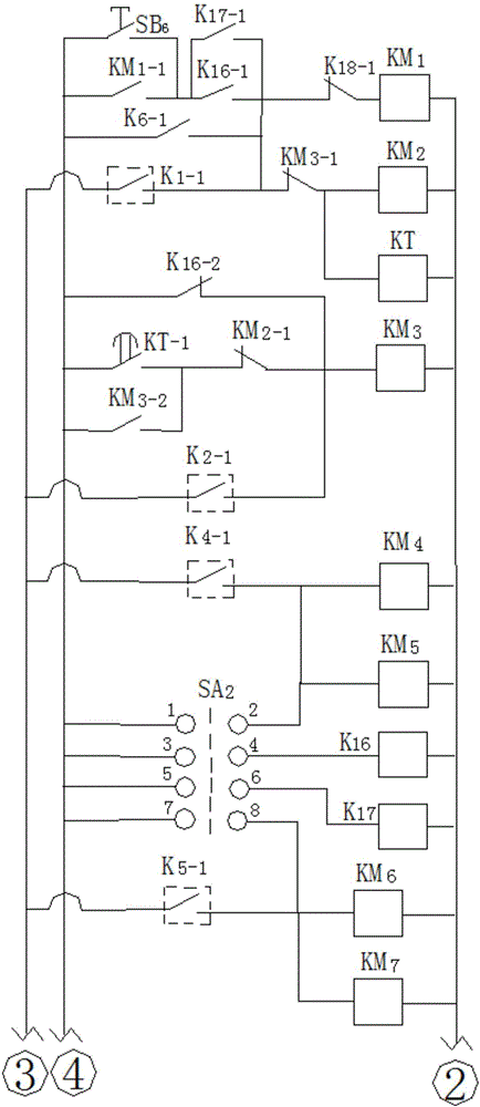 A method and device for multi-mode start-up switching teaching and skill training of electric motors