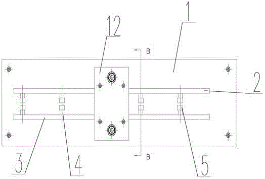 Device for extruding LED lamp box