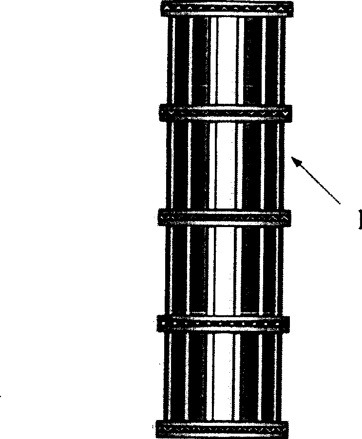 Seismic prospecting method between azimuth borehole