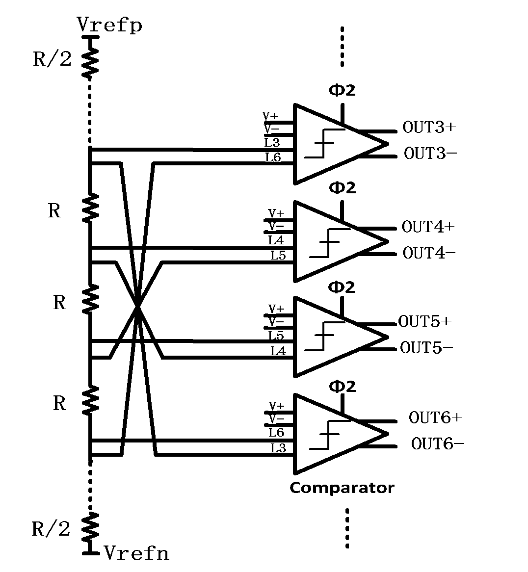 Capacitive-voltage-division-type multi-bit quantizer