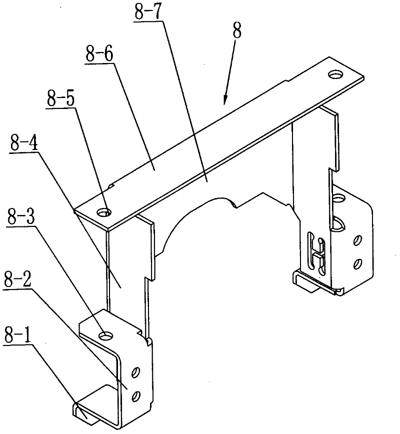 Valve self-locking mechanism of metal enclosed switch equipment