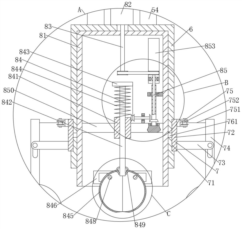 Tumor sampling device facilitating tumor separation