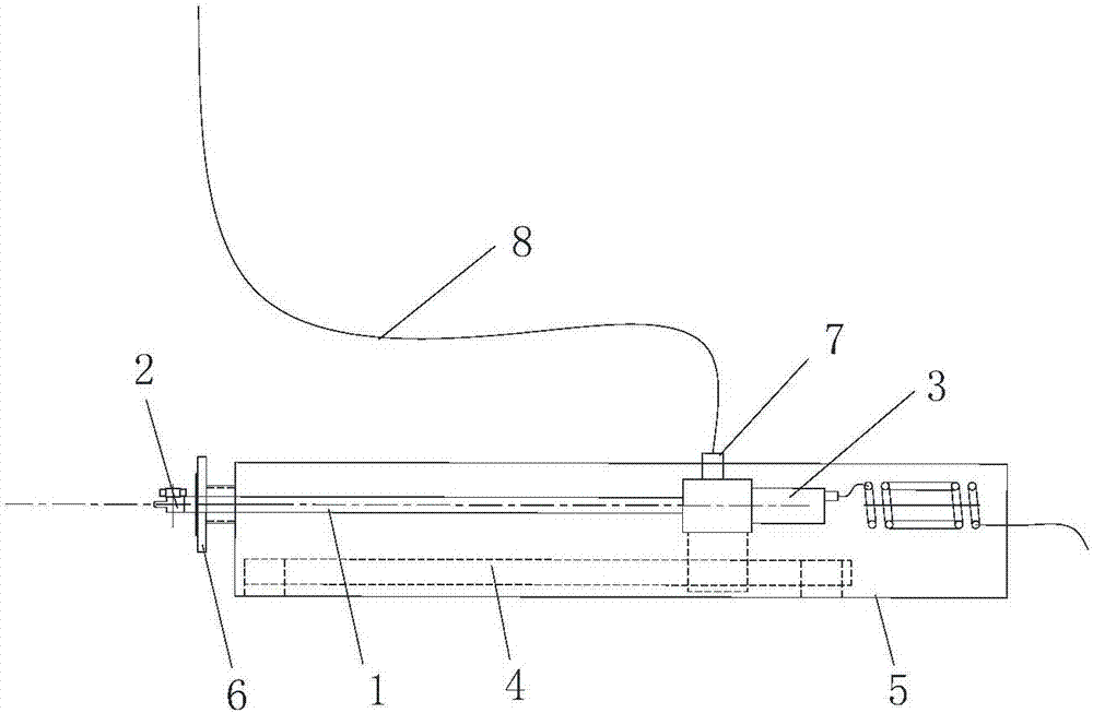 Telescopic long gun 3D tank washing device