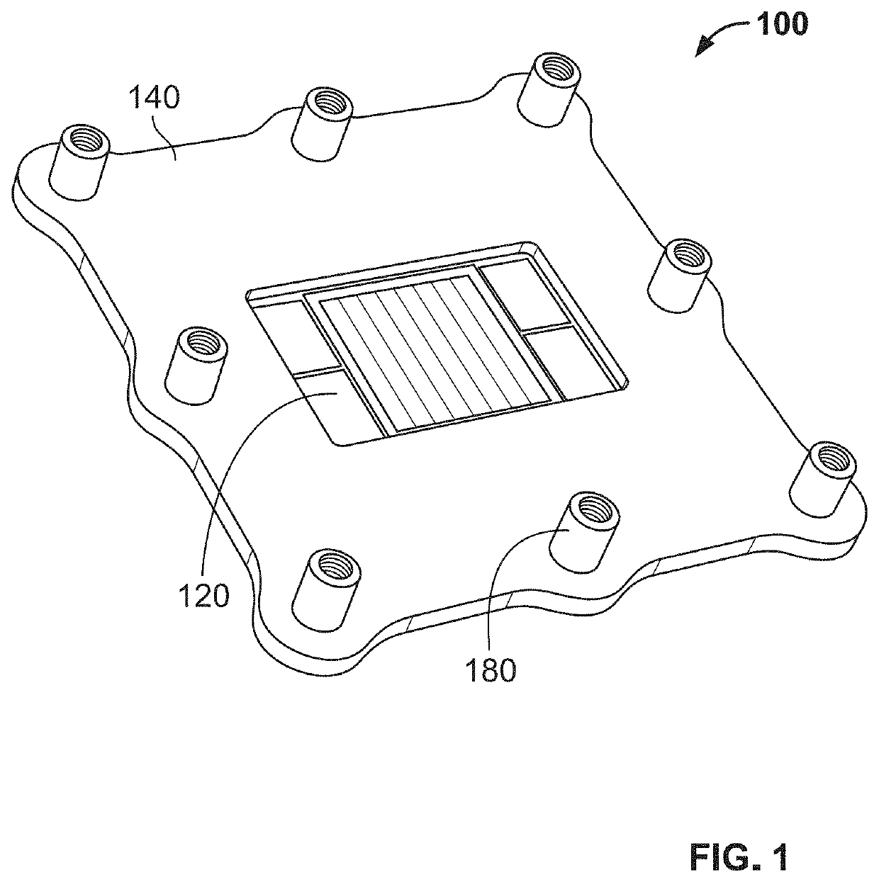 Weight Optimized Stiffener and Sealing Structure for Direct Liquid Cooled Modules