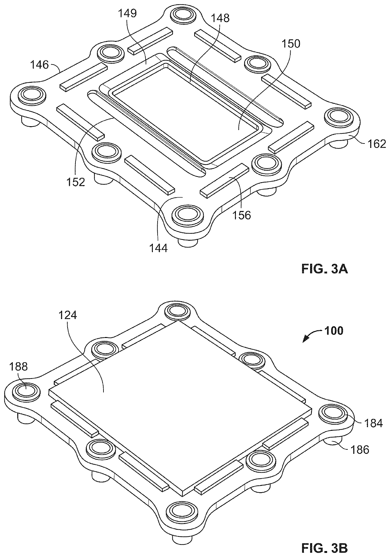Weight Optimized Stiffener and Sealing Structure for Direct Liquid Cooled Modules