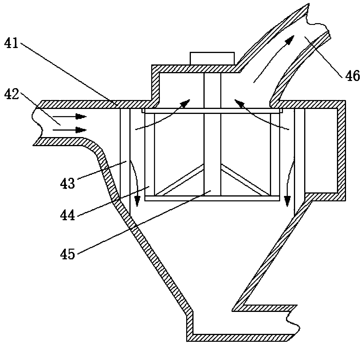 Fly ash fluidized bed combustion decarburizing device