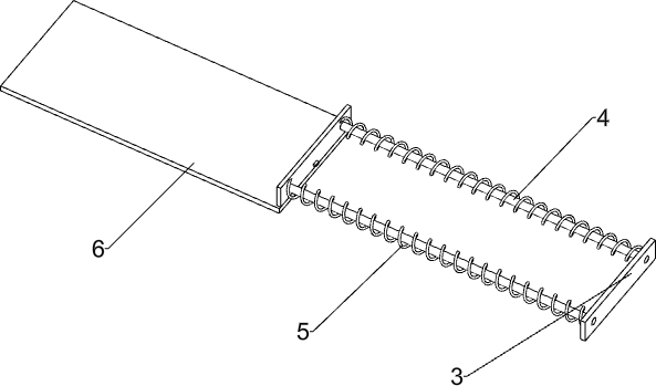 Assembling device for wood sword production