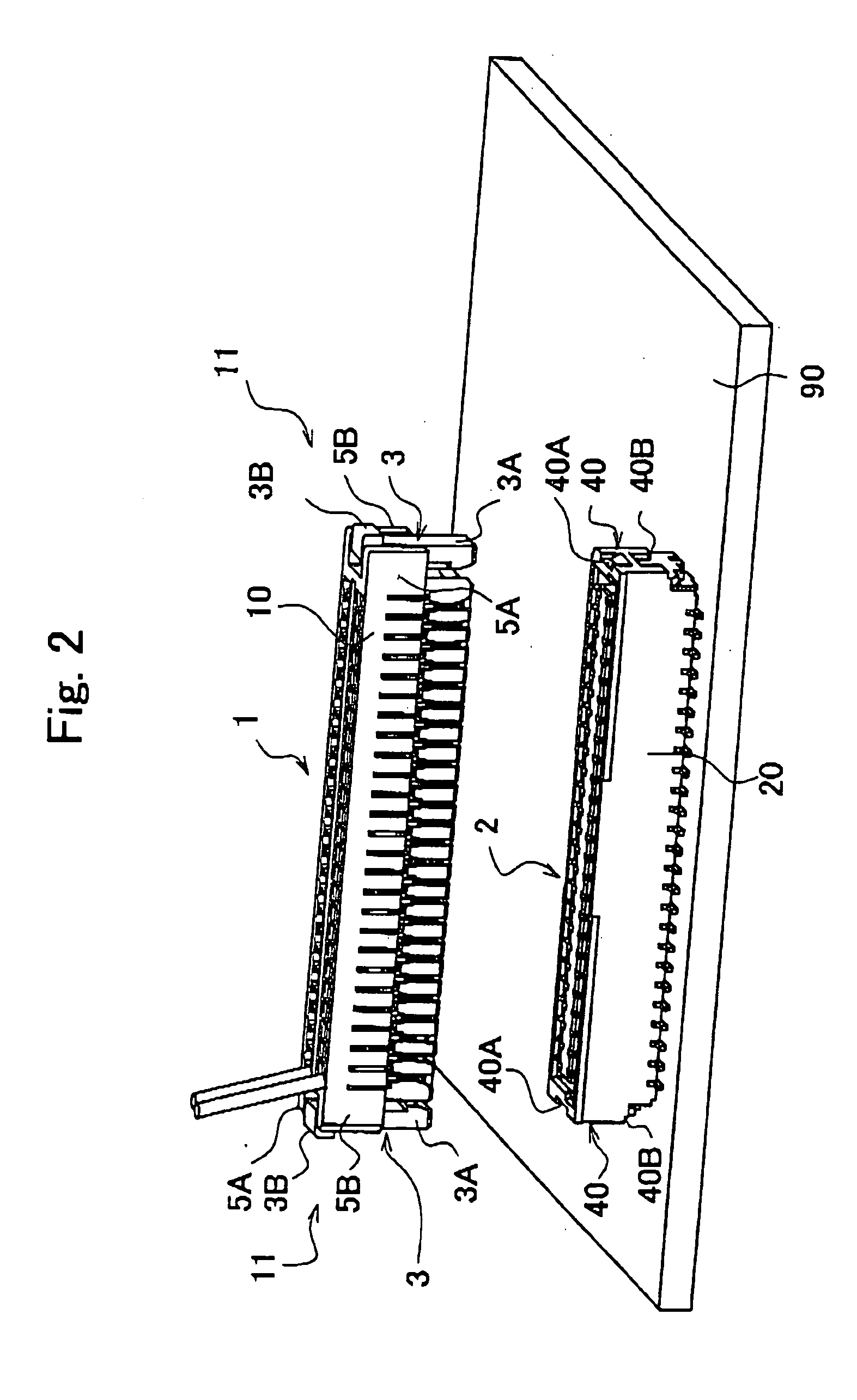 Connector with lock mechanism