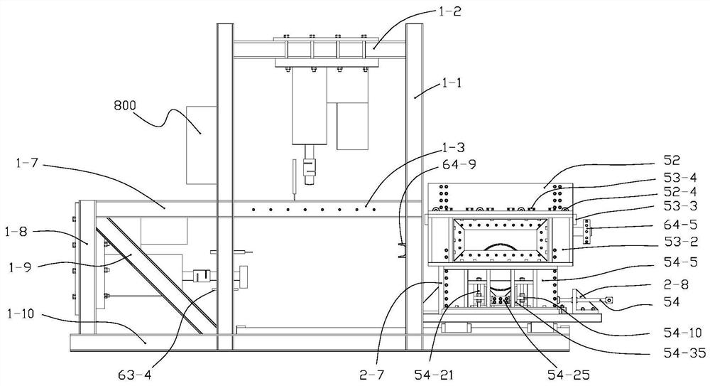 Experimental device for researching shear slip mechanical properties of frozen soil between freezing pipe roofs