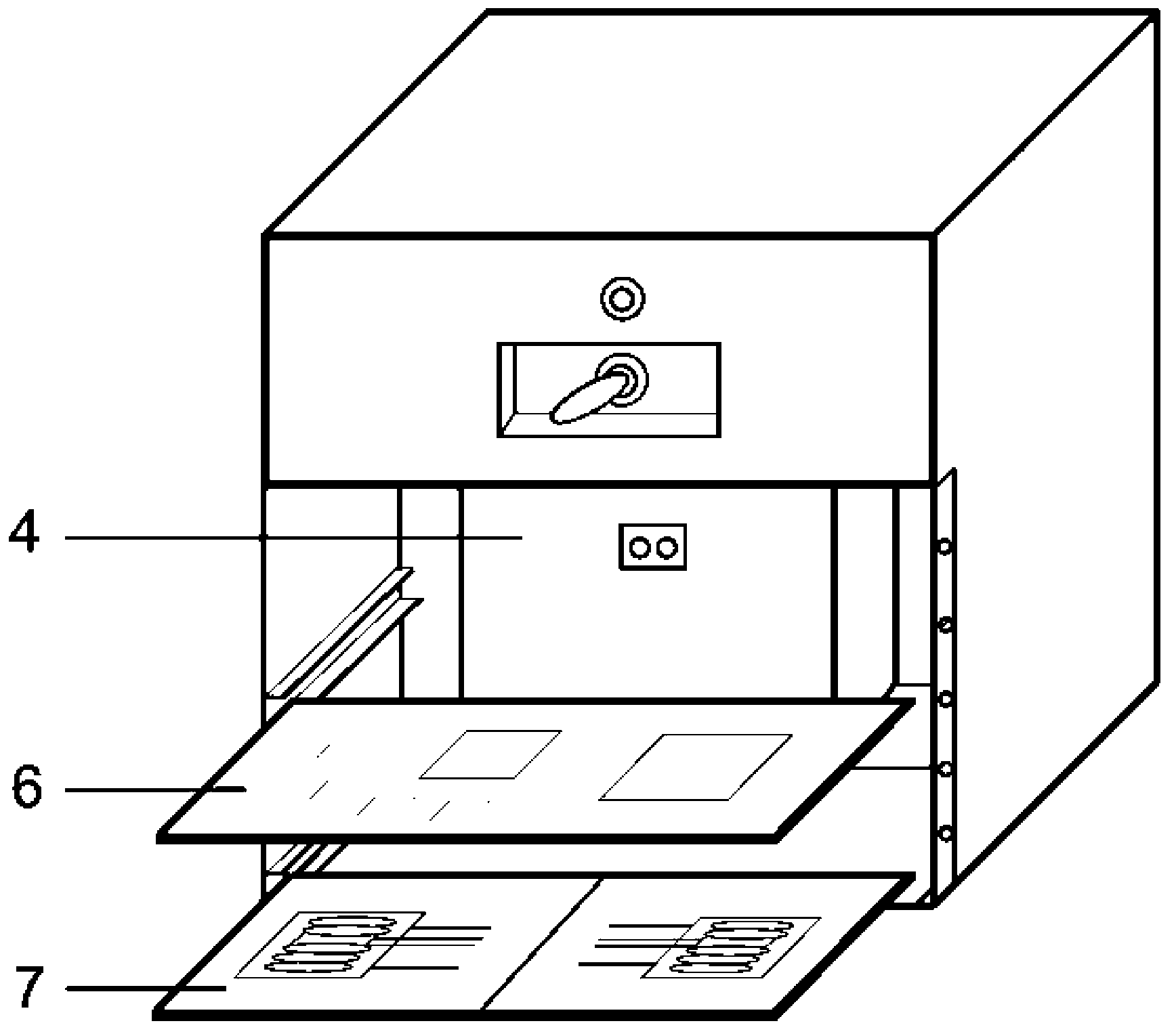 Micro gene amplification device for miniature space experiment