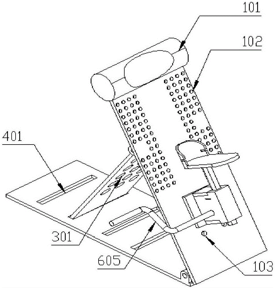 Fixing device for lower limb operation