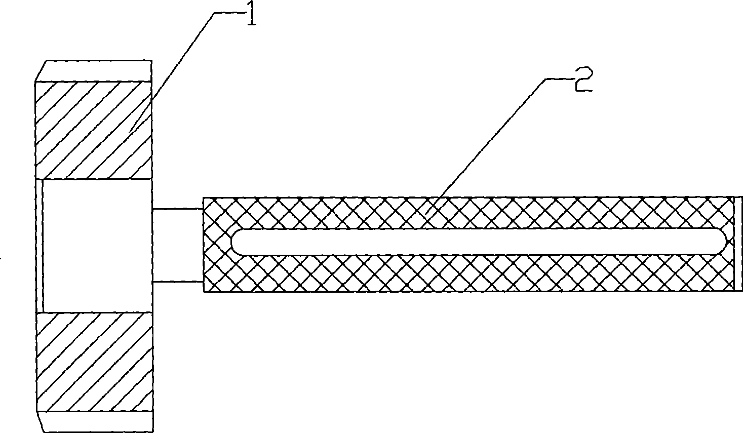 Involute spline checkout chock gauge and manufacturing method thereof