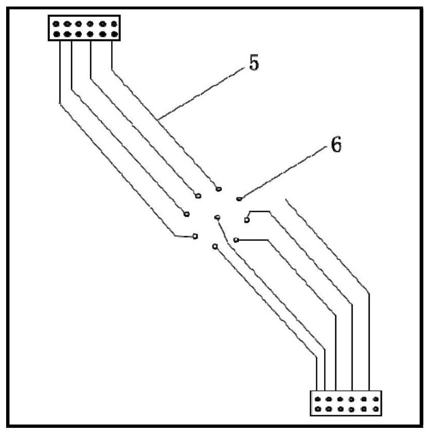 Continuous array gradient nanofiber bionic stent and preparation method thereof