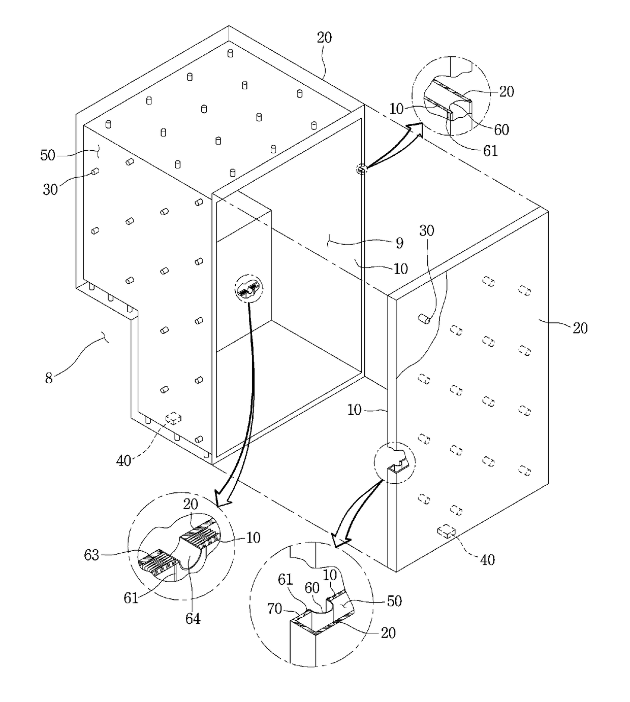 Vacuum adiabatic body and refrigerator