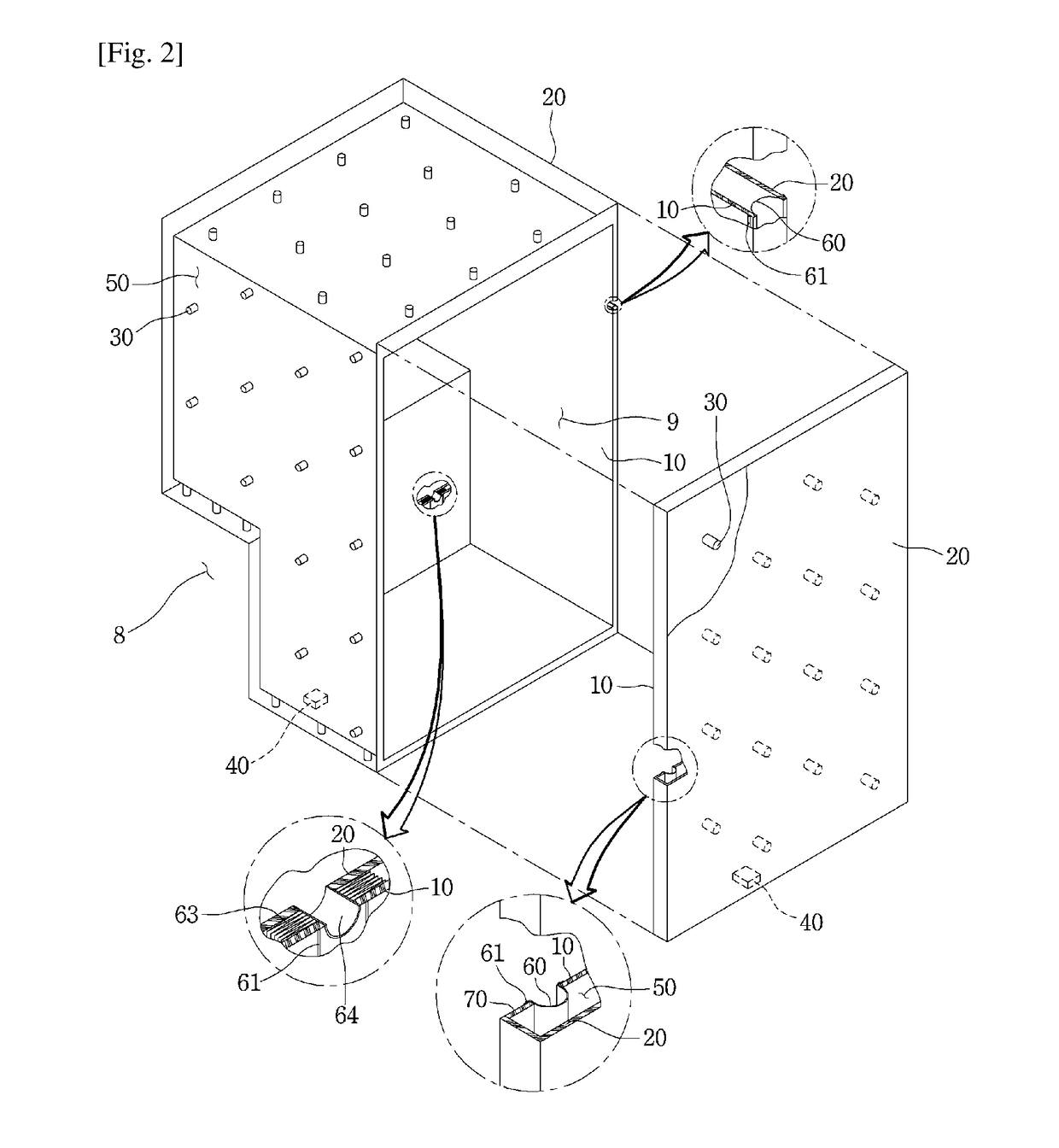 Vacuum adiabatic body and refrigerator