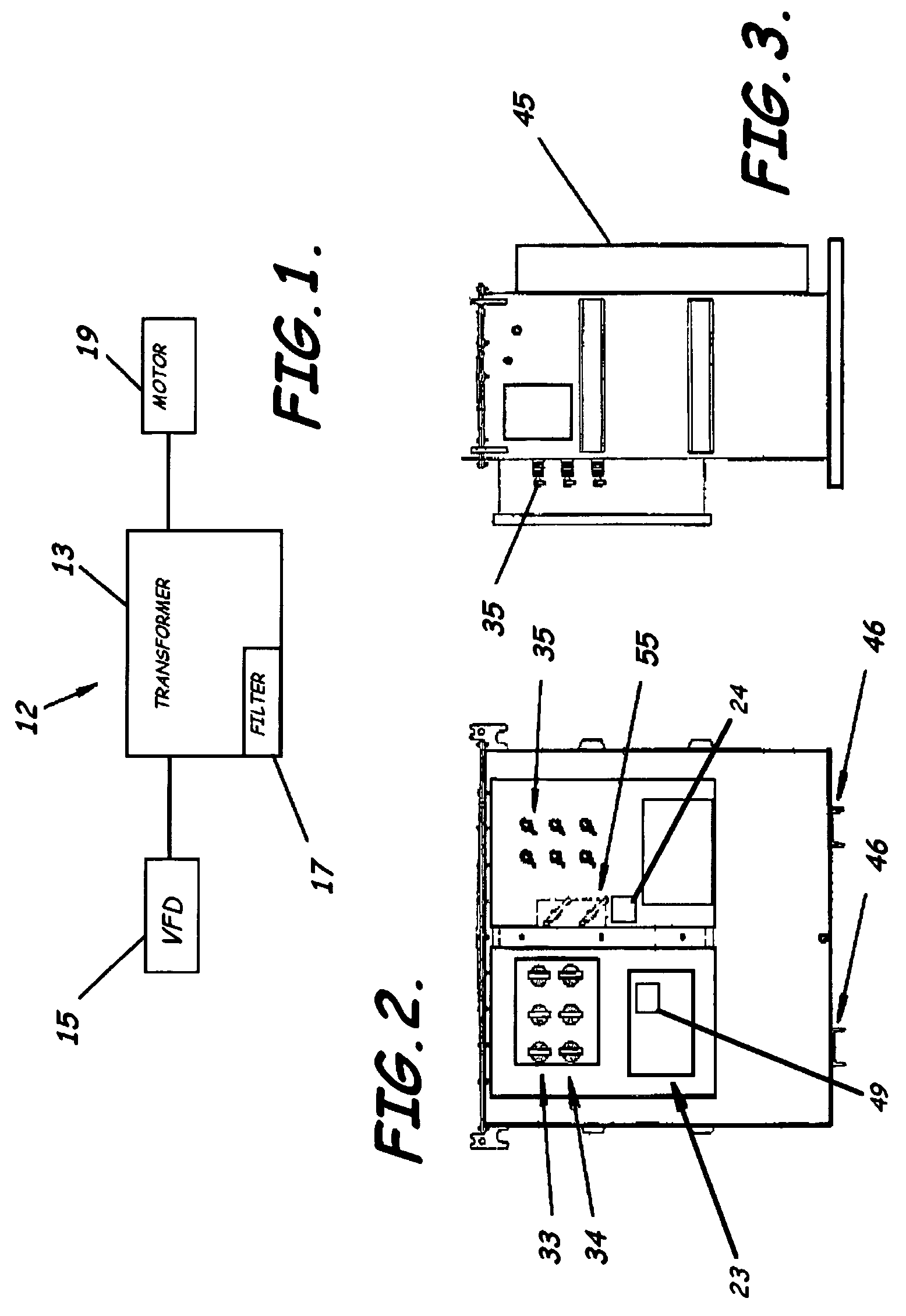 Systems and methods for driving large capacity AC motors