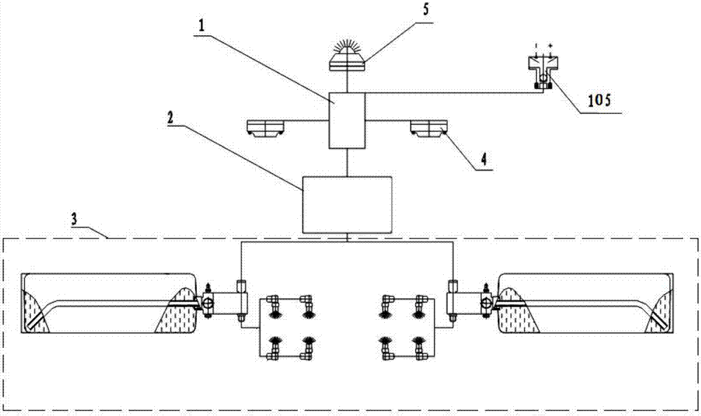 Intelligent fire-fighting system for passenger car and fire extinguishing method