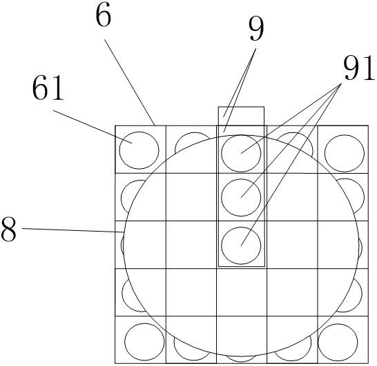 A pneumatic intelligent cache station