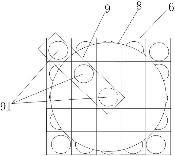 A pneumatic intelligent cache station