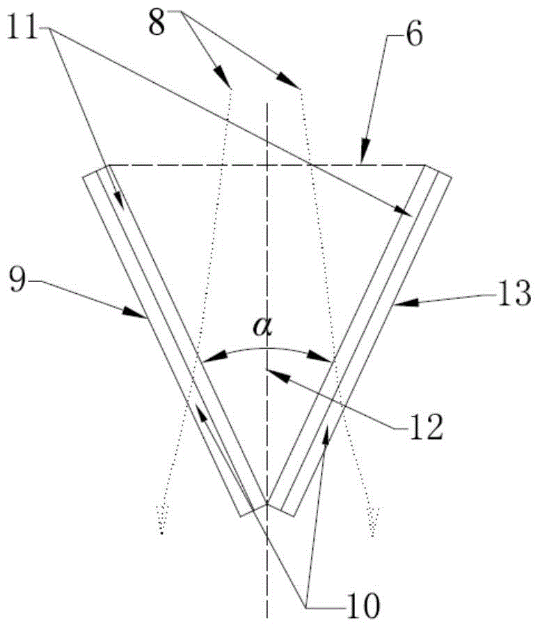 Column-by-column anti-freezing cooling unit capable of realizing air-side flow self-equalizing for indirect cooling tower