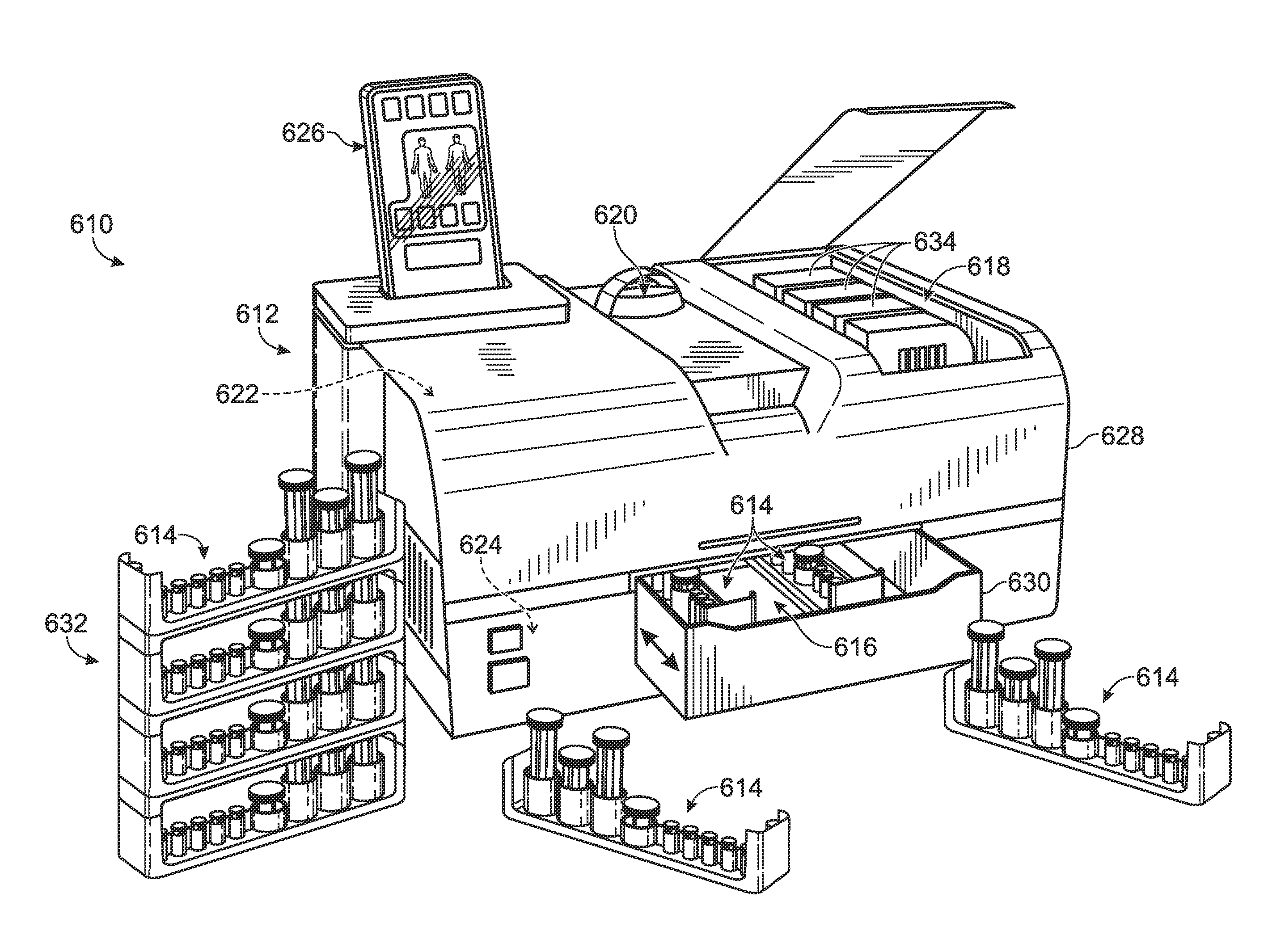 System for forming an array of emulsions