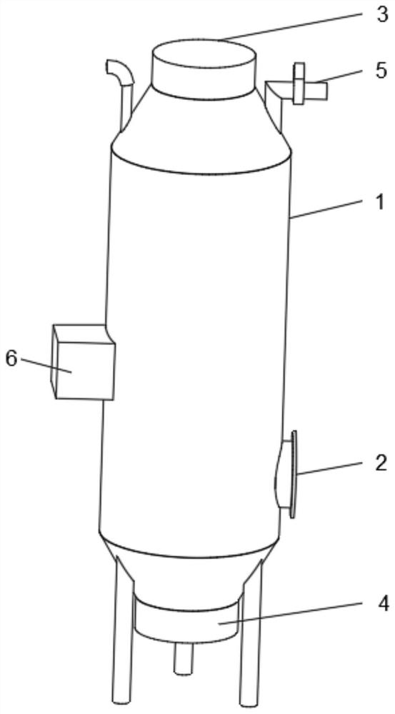 Anti-blocking desulfurizing tower and use method thereof