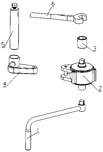 Anti-twist torque multiplier wrench