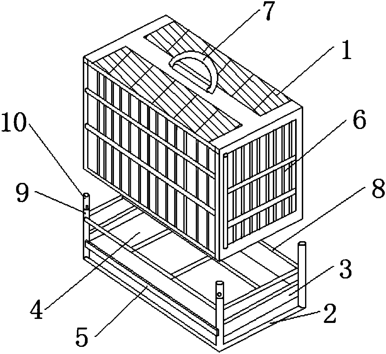 Poultry feeding device facilitating capturing