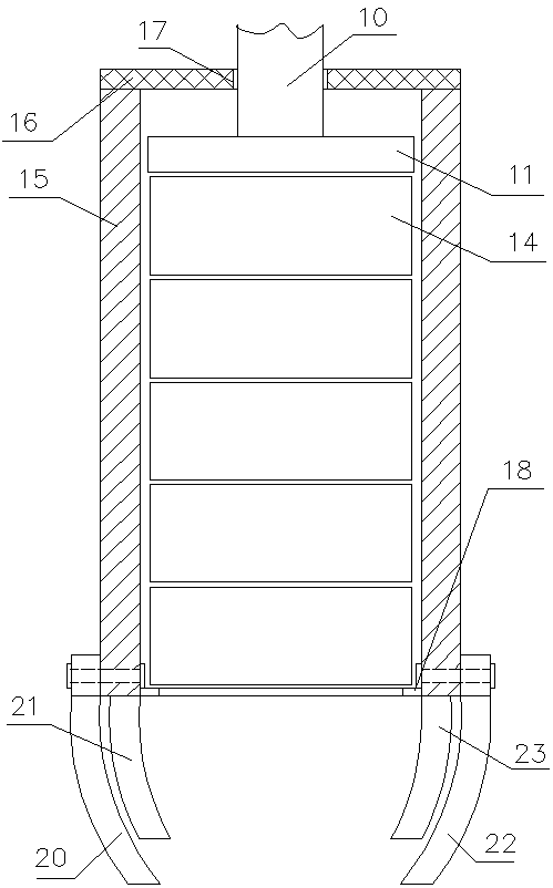 Capping machine device for barreled water automatic filling production line