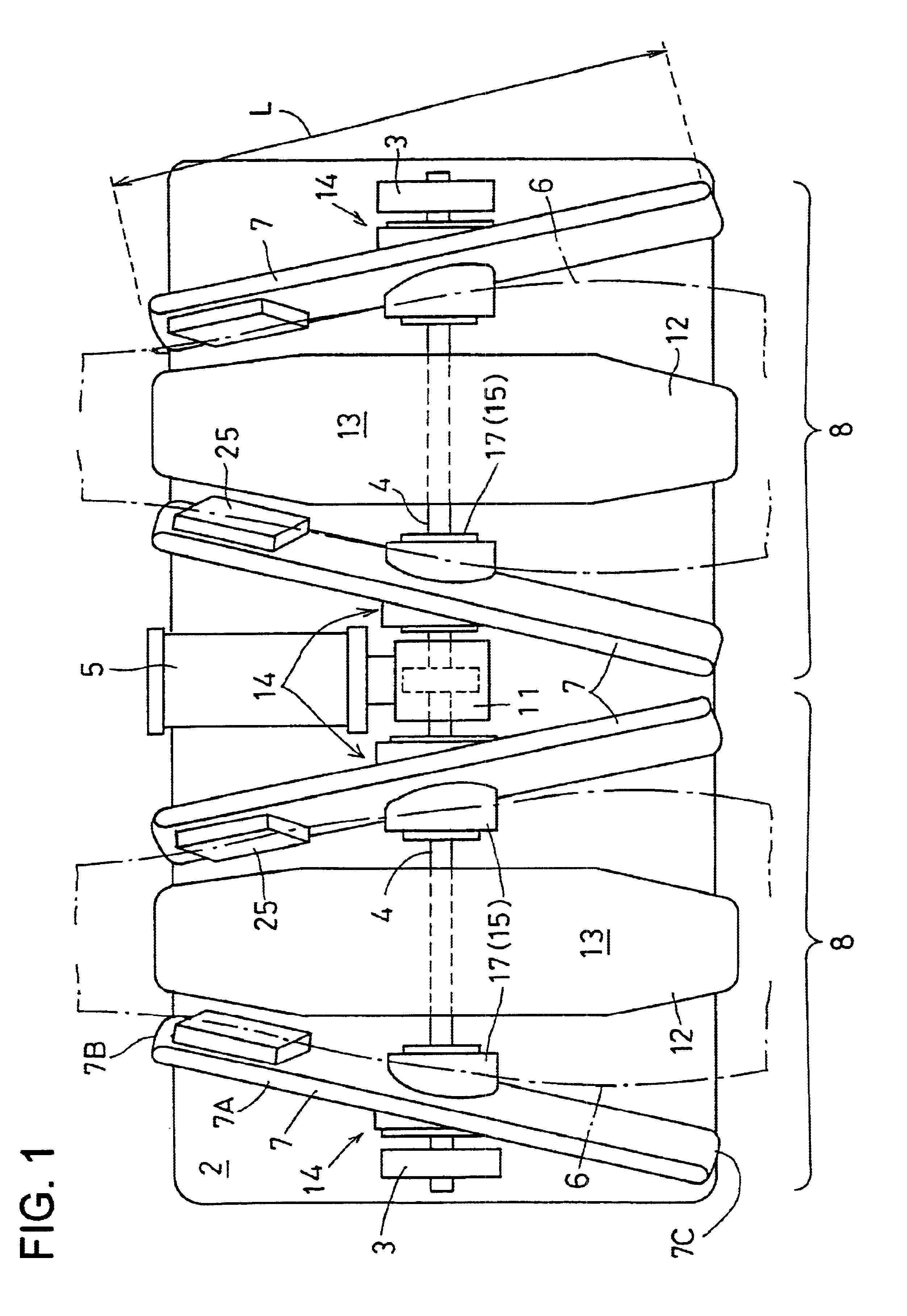 Lower leg massager and chair type massaging apparatus using the same
