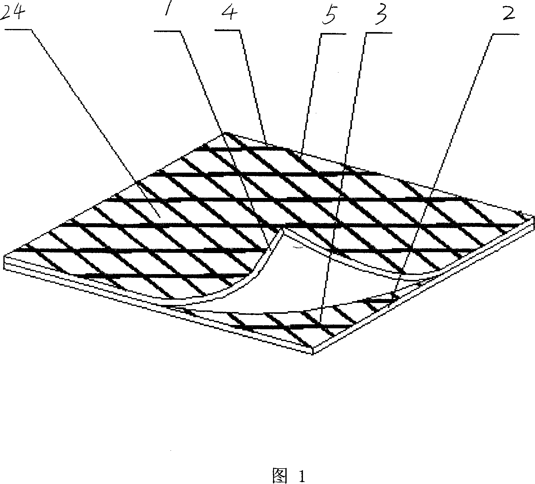 Plastic net film, continuous production, method and apparatus thereof