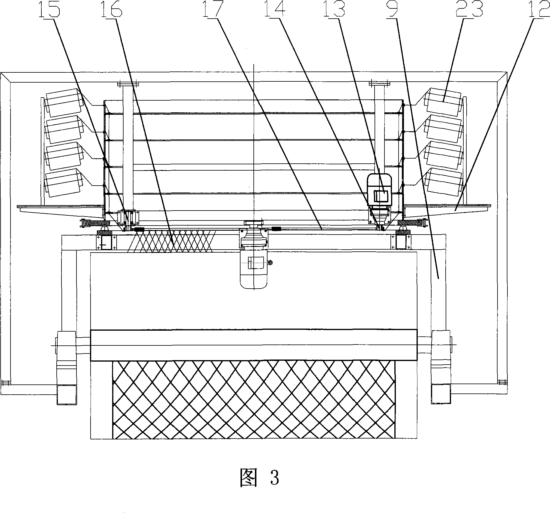 Plastic net film, continuous production, method and apparatus thereof