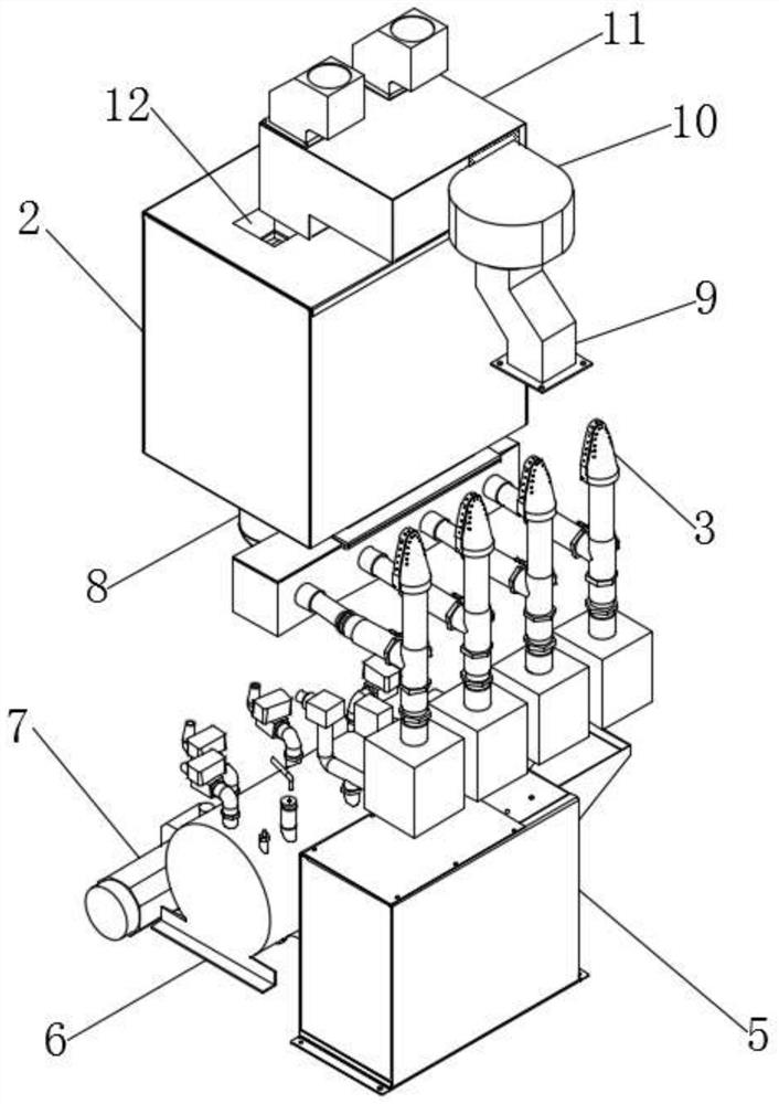 Heel lasting all-in-one machine