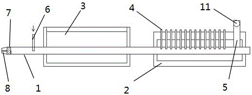 High-speed steel hydrogen inflating annealing pipe