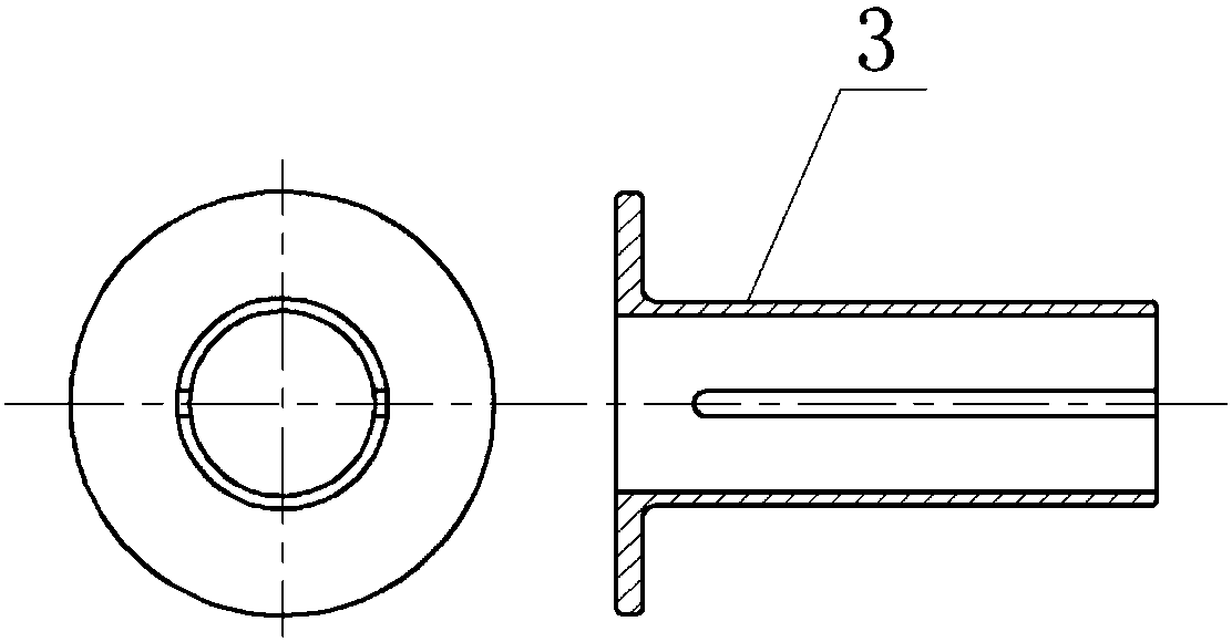 Structural member enabling cable outer shield to be connected with housing through sealing joint