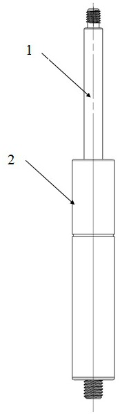 Bidirectional hydraulic damping device