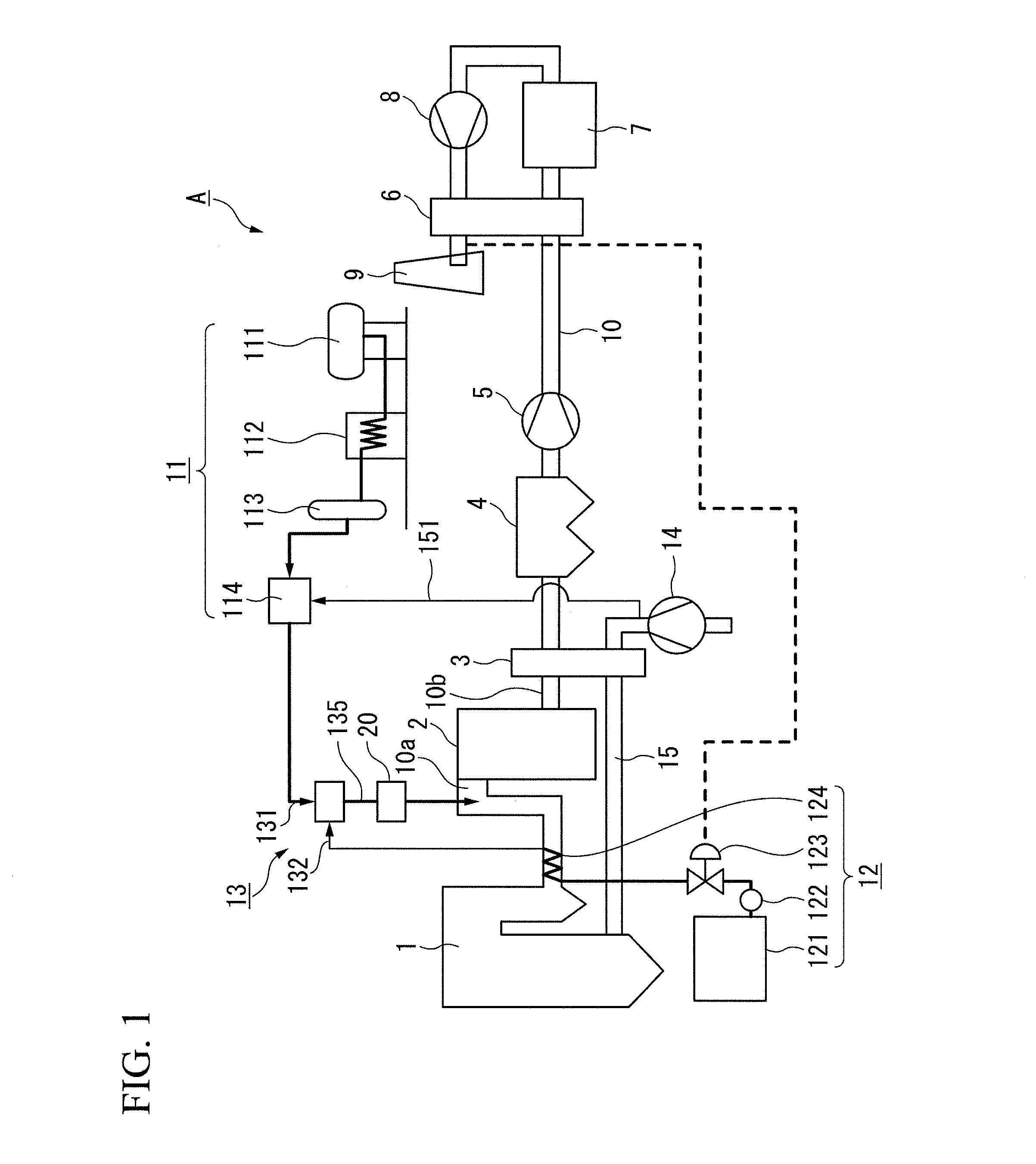 Mercury removing system and mercury removing method