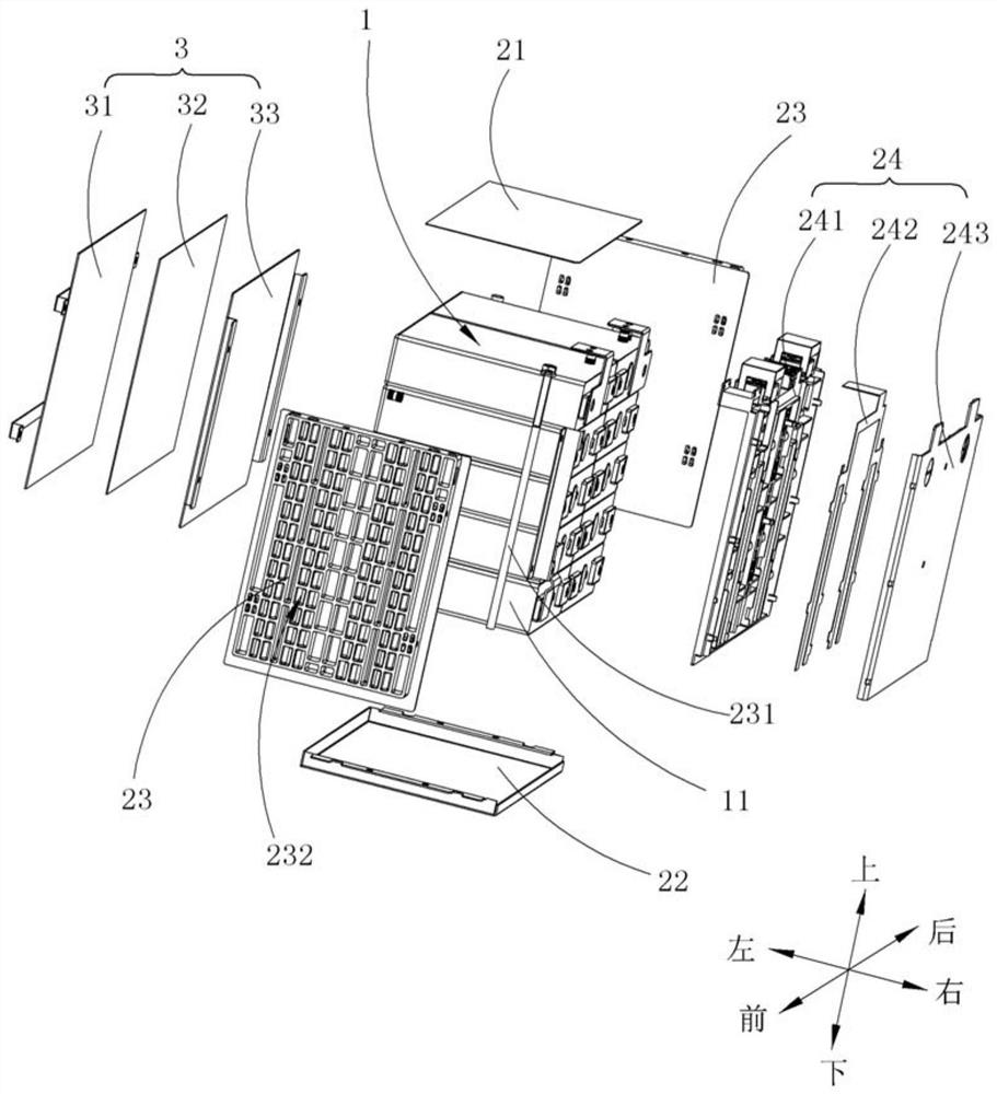 Battery modules and light logistics vehicles